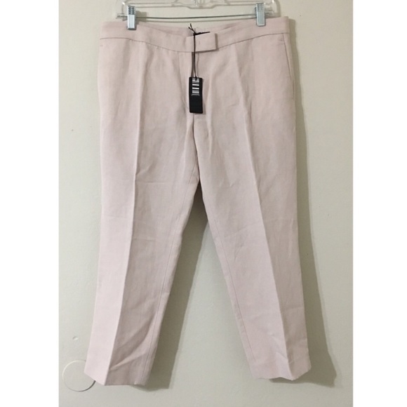 Joseph Pearl Pink Finley Tailored Trousers Pants - Picture 5 of 8